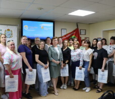 В АНО «ЦСОН «Сызранский» прошло посвящение в профессию. #СтильЖизни